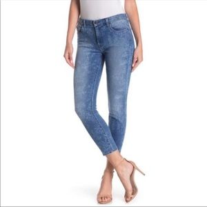 Jen7 by 7 for All Mankind floral ankle ski…